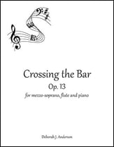 Crossing the Bar Unison choral sheet music cover